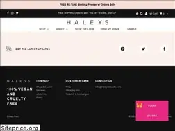 Sites similar to haleysbeauty.com