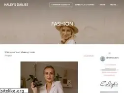 Sites similar to haleysdailies.com