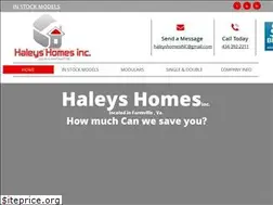 Sites similar to haleyshomesinc.com