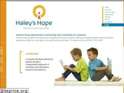 Sites similar to haleyshope.org