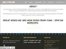 Sites similar to halfliterbbq.com