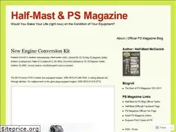 Sites similar to halfmastpsmag.wordpress.com