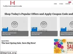 Sites similar to halfpricecouponcode.com