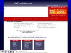 Sites similar to halfpricecricket.com