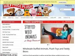 Sites similar to halfpriceplush.com