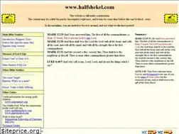 Sites similar to halfshekel.com
