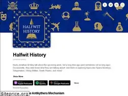 Sites similar to halfwit-history.com
