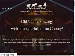 Sites similar to haliburtonhighlandsbrewing.ca