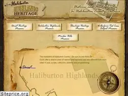 Sites similar to haliburtonhighlandsheritage.ca