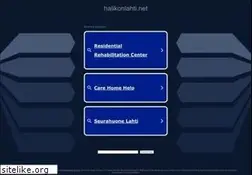 Sites similar to halikonlahti.net