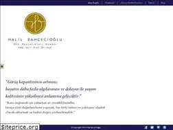 Sites similar to halilbahcecioglu.com