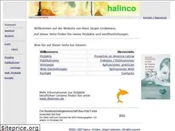 Sites similar to halinco.de