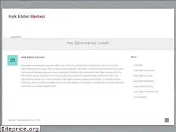 Sites similar to halkegitimmerkezi.org