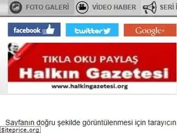 Sites similar to halkingazetesi.org