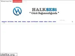 Sites similar to halksesi.com