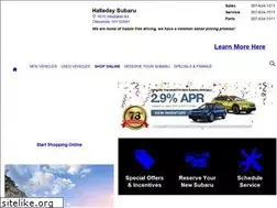 Sites similar to halladaysubaru.com