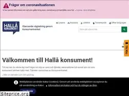 Sites similar to hallakonsument.se
