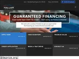 Sites similar to hallamautosales.ca