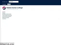 Sites similar to hallamssc.vic.edu.au