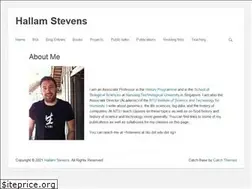 Sites similar to hallamstevens.org