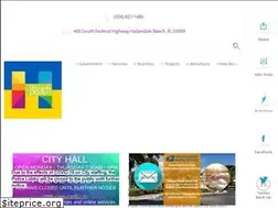 Sites similar to hallandalebeach.org