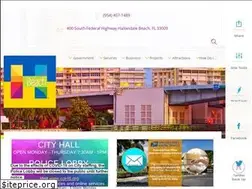 Sites similar to hallandalebeachfl.gov
