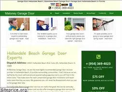 Sites similar to hallandalebeachgaragedoorrepair.com