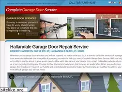 Sites similar to hallandalegaragedoorrepair.net