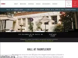 Sites similar to hallatfauntleroy.com