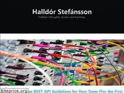 Sites similar to halldorstefans.com