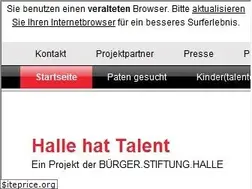 Sites similar to halle-hat-talent.de