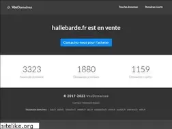 Sites similar to hallebarde.fr