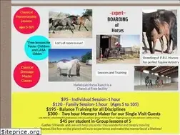 Sites similar to hallelujahhorseranch.com