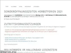 Sites similar to hallenbad-losenstein.at