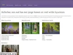 Sites similar to hallerbos.be