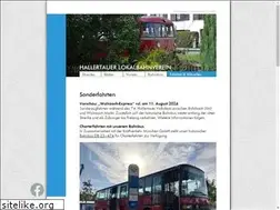 Sites similar to hallertauerlokalbahn.de