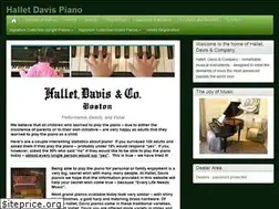 Sites similar to halletdavispiano.com