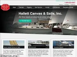 Sites similar to hallettcanvasandsails.com