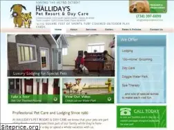 Sites similar to hallidayspetresort.com