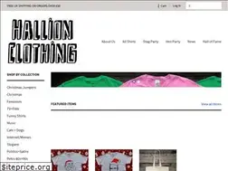 Sites similar to hallionclothing.com