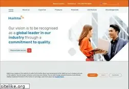 Sites similar to hallite.com