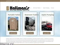 Sites similar to hallmanportabletoilets.com