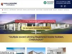 Sites similar to hallmarkhomes.co.nz