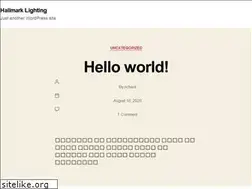 Sites similar to hallmarklighting.com