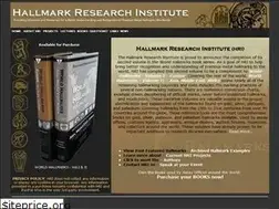Sites similar to hallmarkresearch.com