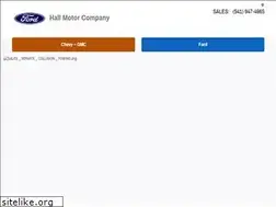 Sites similar to hallmotorcompany.com