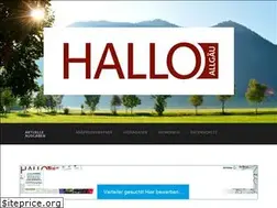 Sites similar to hallo-allgaeu.de