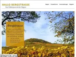 Sites similar to hallo-bergstrasse.de