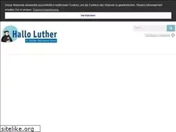 Sites similar to hallo-luther.de