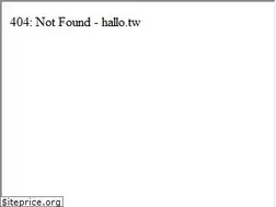 Sites similar to hallo.tw